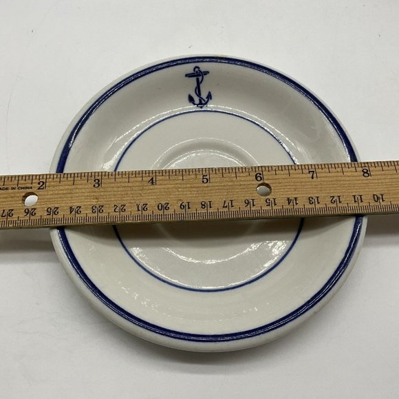 Shenango Vtg Navy China Restaurant Ware Includes Cup and Saucer and Small Bowl - Picture 16 of 16